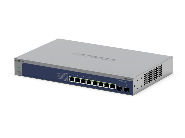 8-Port 10G/Multi-Gigabit Ethernet Smart Switch with 2 10G SFP+ Ports (S3600 Series) - Thumbnail 4