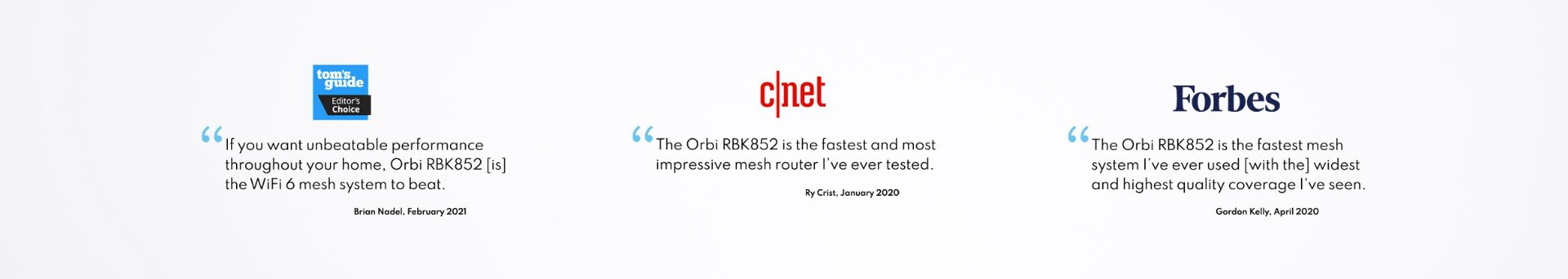 Orbi Wifi 6 review