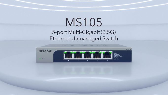 Multi-Gigabit Ethernet Switch - MS105 | NETGEAR