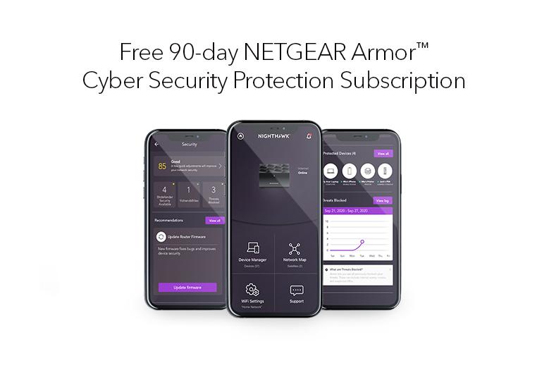 MK63S Netgear Armor Cybersecurity Protection for all your home devices 