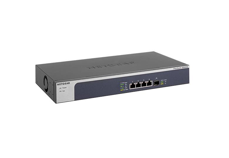 Netgear XS505M - Switch Ethernet 4 ports 10 Gigabit + 1 port SFP+