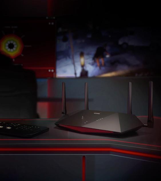 NETGEAR Nighthawk Pro Gaming Wi-Fi 6 Router - Black (XR1000-100NAS) for sale online