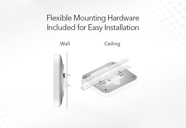 WAX610PA  Flexible Mounting Hardware Included for Easy Installation