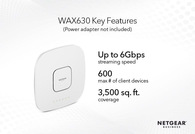 WAX630 Key Features