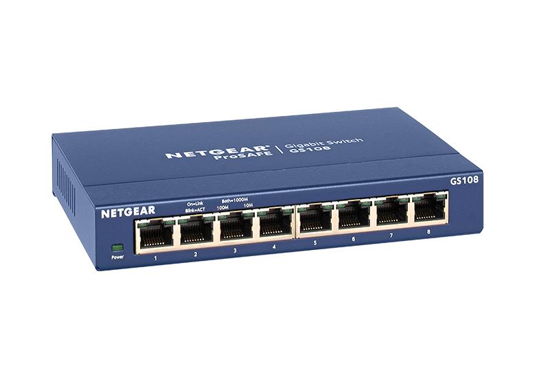 8 Port Switches: Gigabit, PoE, & More | NETGEAR