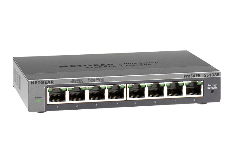 Vorschaubild von Gigabit Plus Switch Series (GS108E)