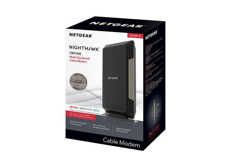 Nighthawk CM1000 Cable Modem – DOCSIS 3.1 Cable Modem