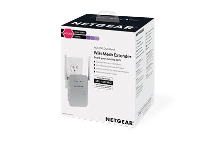 NETGEAR AC1200 WiFi Range Extender EX6150-100NAS