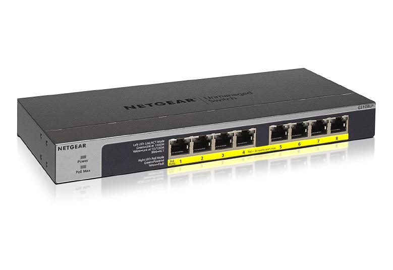 NETGEAR 5-Port 10/100 Gigabit Ethernet Network Switch in the Network  Switches & Ethernet Hubs department at