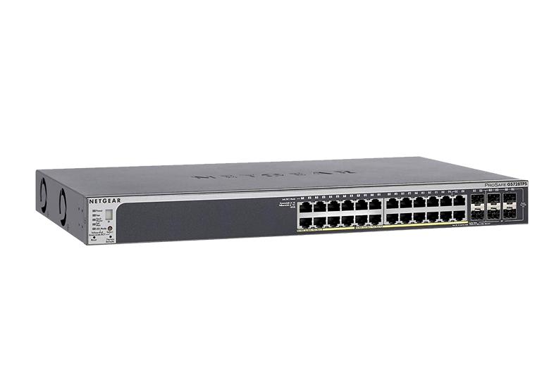 Stackable Smart Switch with 10G Uplinks Series - GS728TXS | Smart
