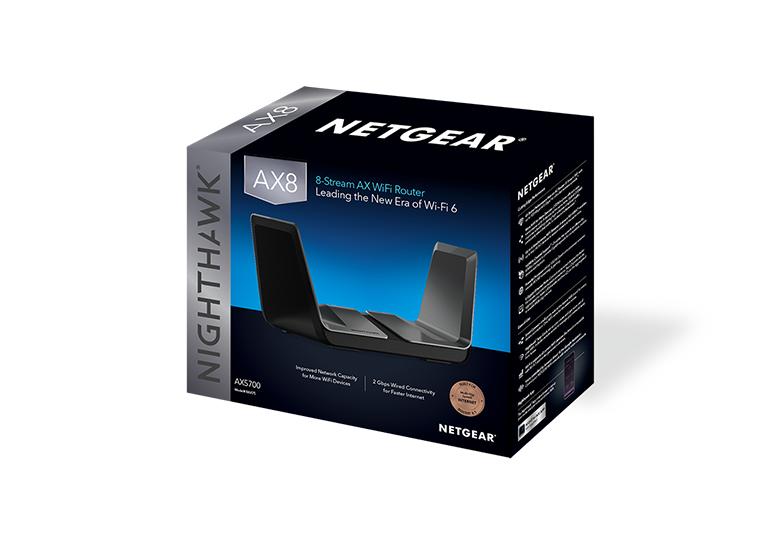 8-Stream AX5700 Dual-Band WiFi 6 Router - RAX75 | NETGEAR