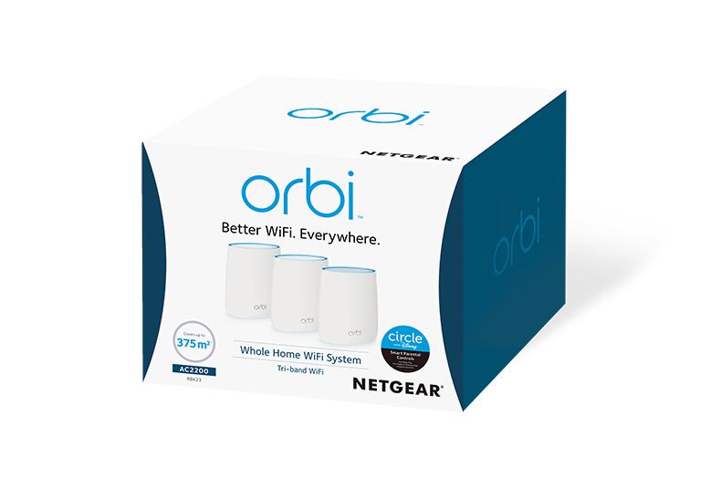 メッシュWi-Fi Orbi Micro RBK23 3台セット RBK353 | 3台セット | Orbi WiFi 6 MicroメッシュWiFiシステム