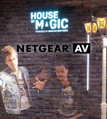 House of magic Audio-Video-Netzwerkinfrastruktur