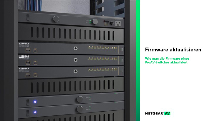 NETGEAR AV Line - How to Update Firmware