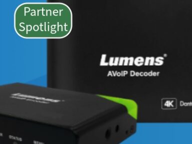 Exzellente Mediennetzwerke treiben die Zusammenarbeit zwischen Lumens und NETGEAR AV voran