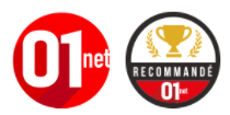 01net logo & award