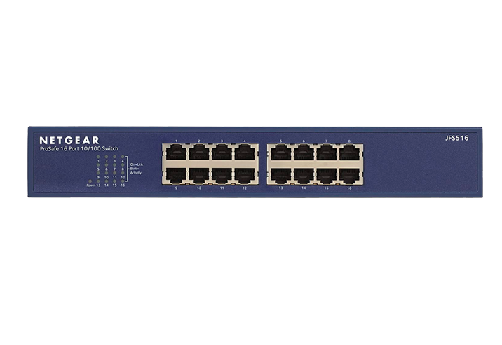 Location Netgear FS116P v2 - Switch 16 ports 10/100 Fast Ethernet U