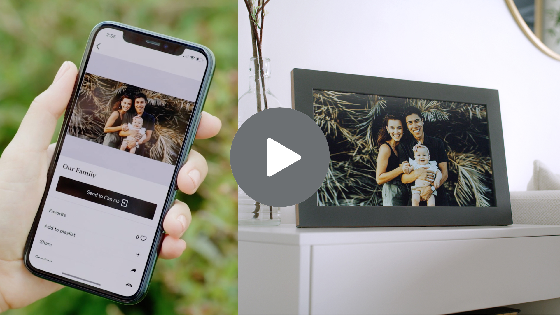 Meural WiFi Photo Frame - Digital Photo Canvas | NETGEAR