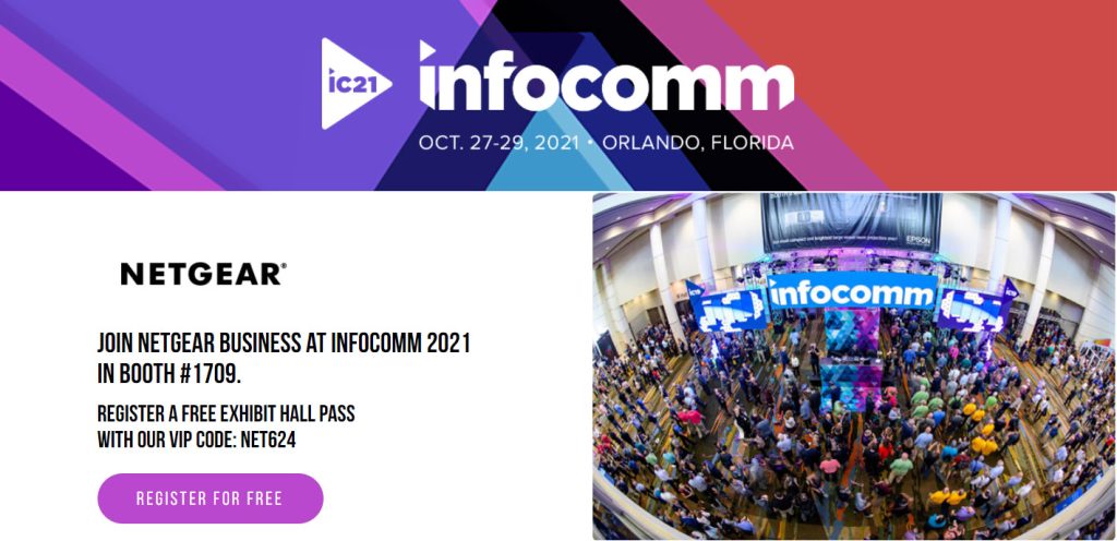 NETGEAR Infocomm 2021