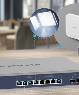 NETGEAR PoE Switch connection to devices