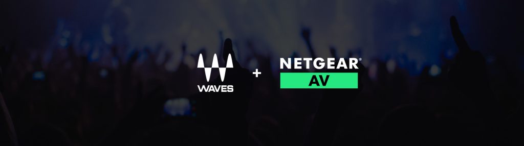 Waves + NETGEAR AV Logos