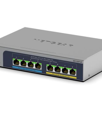 NETGEAR Expands its Smart Switch Lineup to Boost SMB Connectivity with Launch of MS108TUP