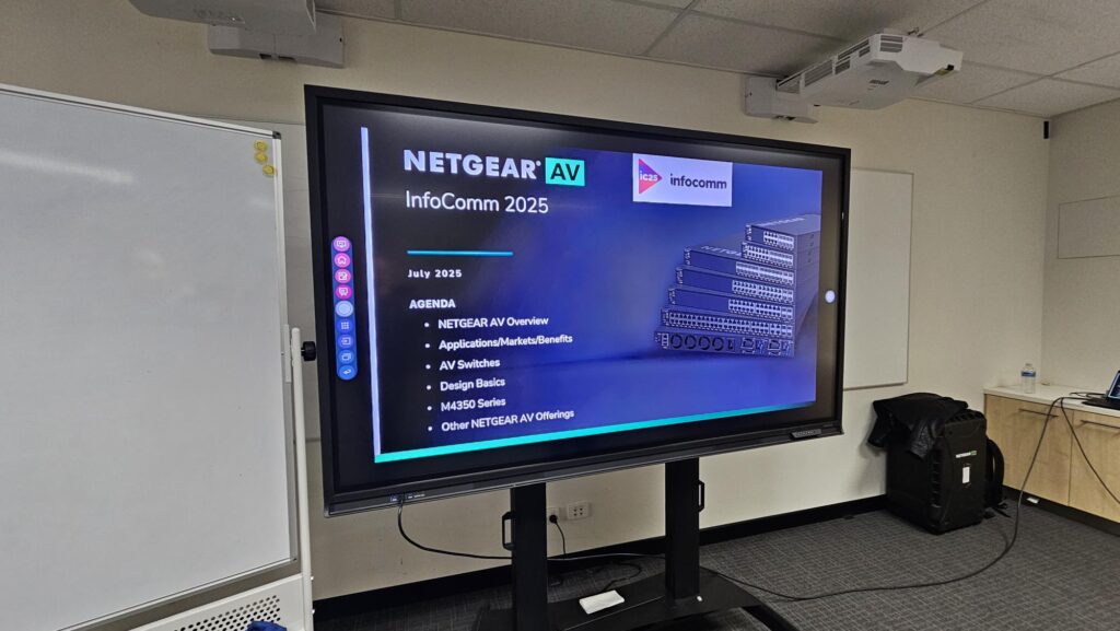 NETGEAR Delivers AV Training at Amber Technology, Sydney - NETGEAR Blog