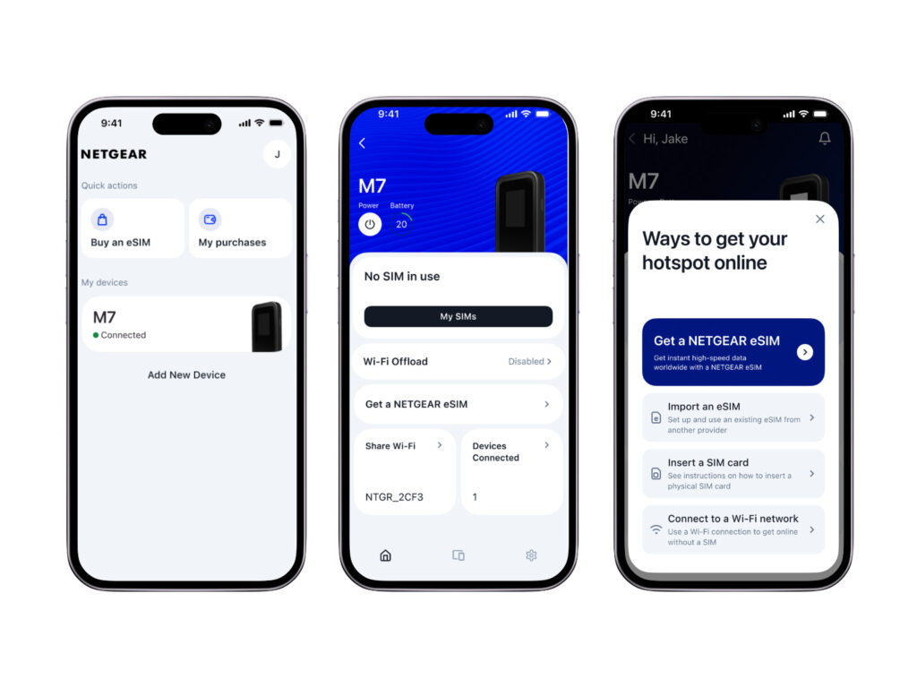 netgear esim store screens 1