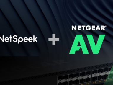 NETGEAR AV and NetSpeek partner to keep AV and UC environments running reliably