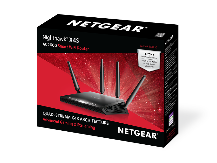 R7800 (AC2600) Nighthawk X4S Gaming Router | NETGEAR