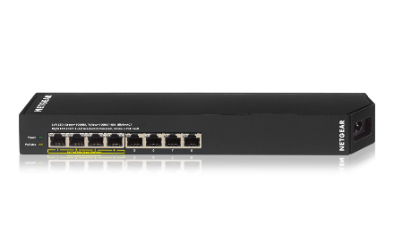新品・未開封】NETGEAR PoEクリックスイッチ GSS108EPP-