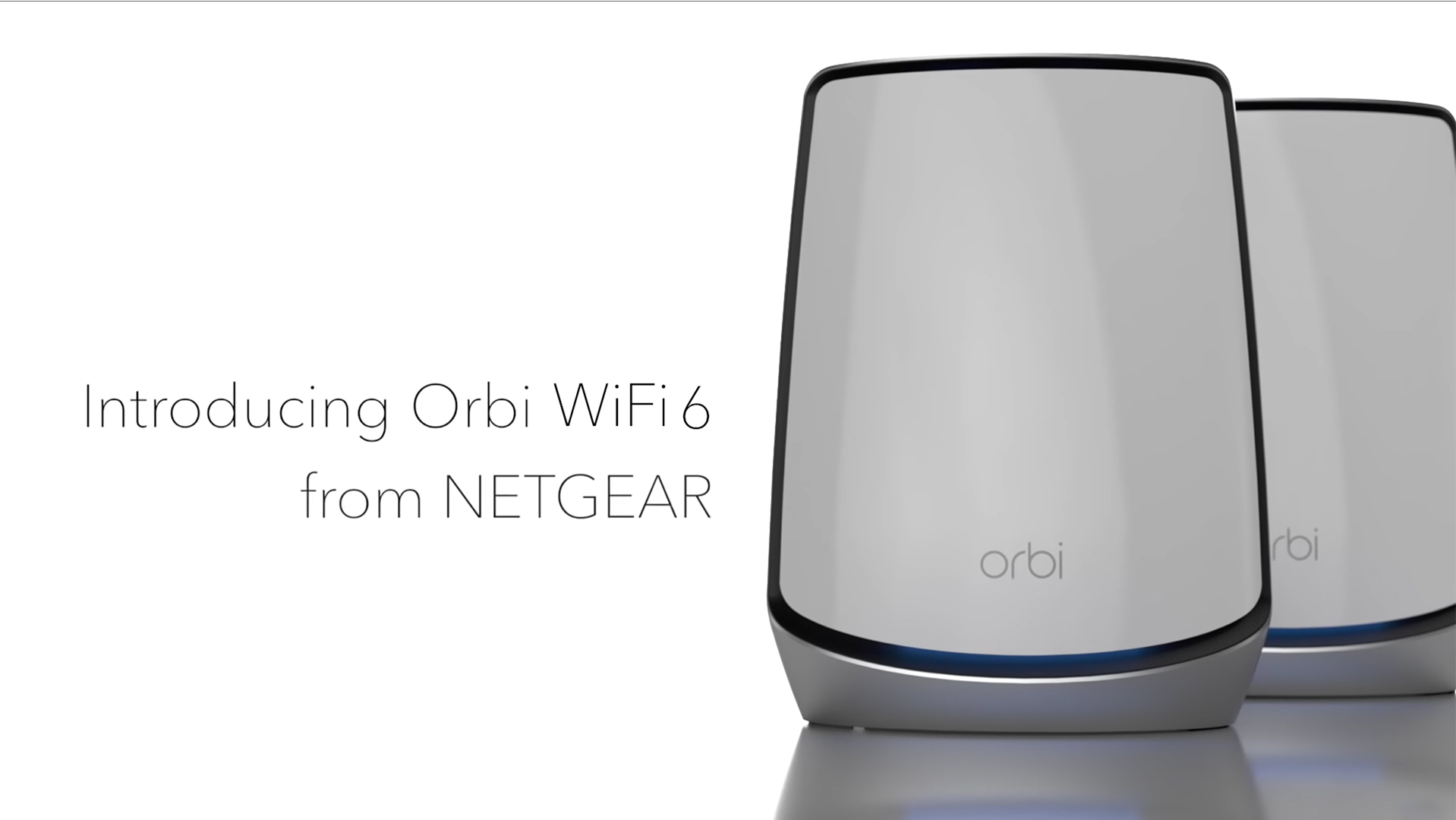 NETGEAR Orbi WiFi 6 ルーター 3台セット RBK853 Orbi 850 Series Tri-Band WiFi 6 Mesh System - 3 Pack - RBK853