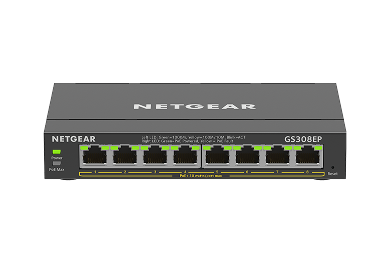 お手頃価格 ネットギア GS308EPP-100JPS アンマネージプラス