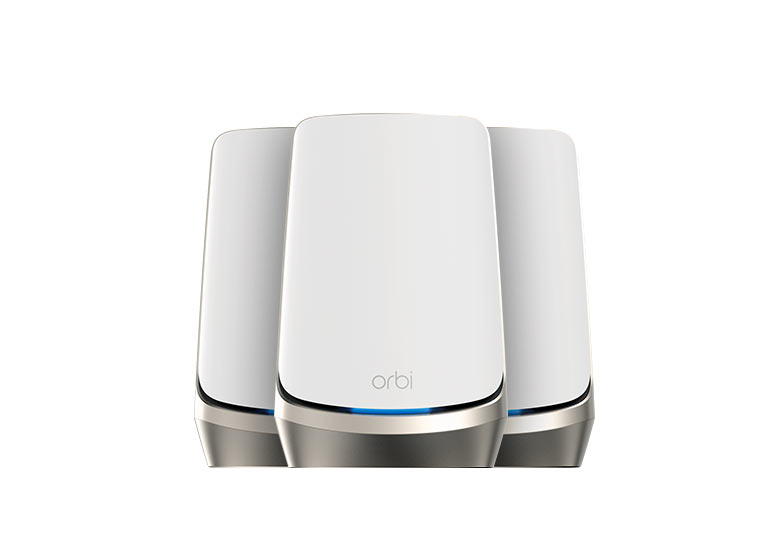 Orbi 9 WiFi 6E AXE11000クアッドバンドメッシュWiFiシステム 3台 