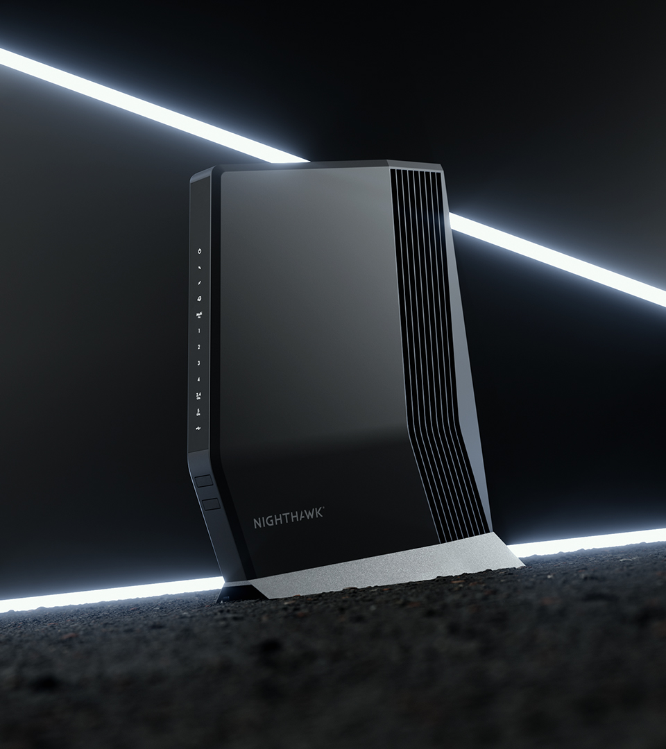 Nighthawk AX8 8-Stream WiFi 6 Cable Modem Router (CAX80) - Thumbnail 3