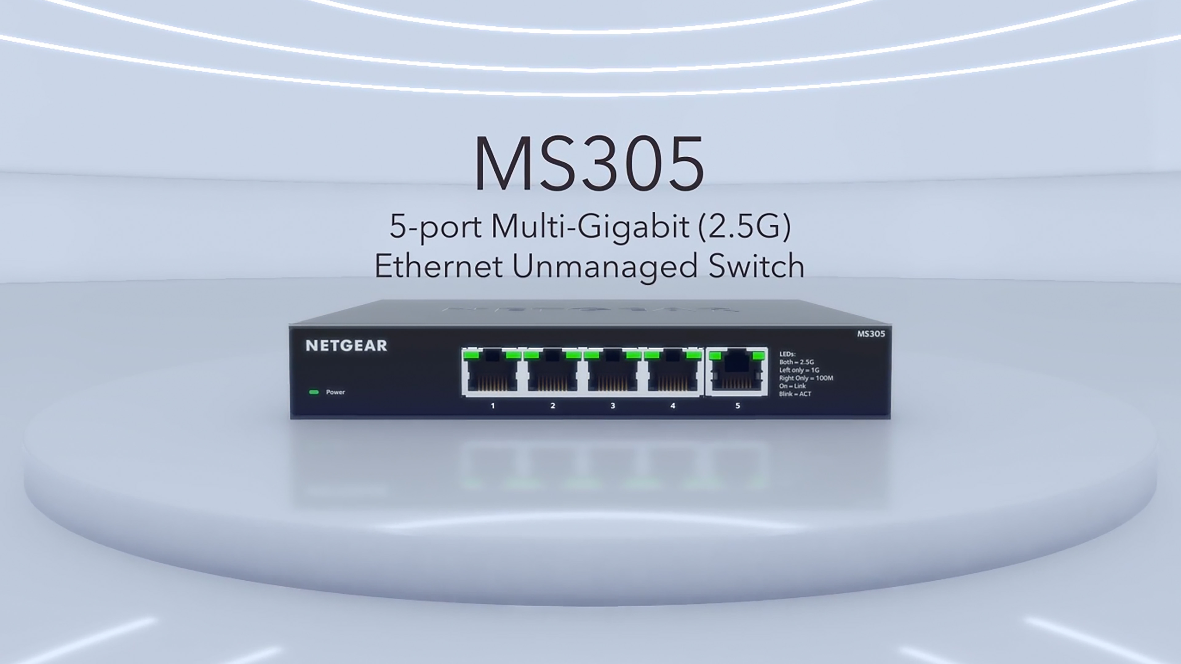 Multi-Gigabit Ethernet Switch - MS305