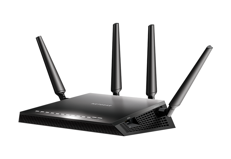 NETGEAR Router Router Netgear D7800 Nighthawk X4S WiFi AC2600 segnale superpotente ADSL/ 