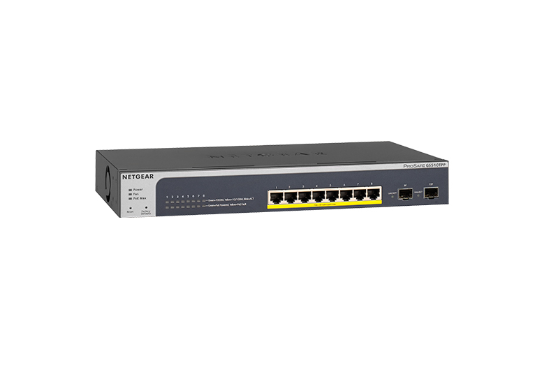 24-Port Gigabit Ethernet PoE+ Web-Managed Switch with 2 SFP Ports  (Refurbished)