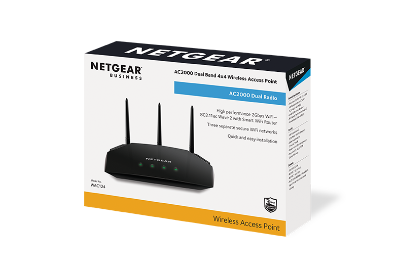 Netgear ac2000 dual band 4x4 wireless access point Clearance