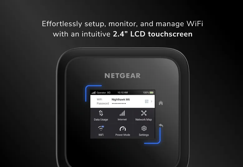 Netgear M6 Pro Router 4G 5G SIM Wifi 6E Ethernet Bateria (Outlet
