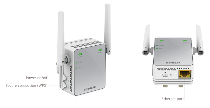 Netgear Wi-Fi Range Extender EX2700-Copertura fino a 600 piedi quadri e dispositivi 10 