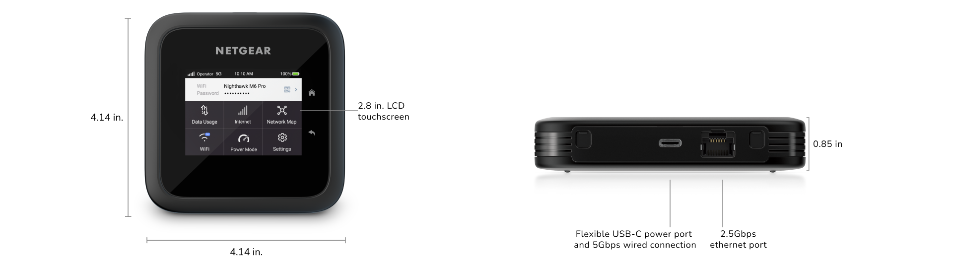 Netgear Nighthawk M6 Pro 5G mmWave Mobile Hotspot 