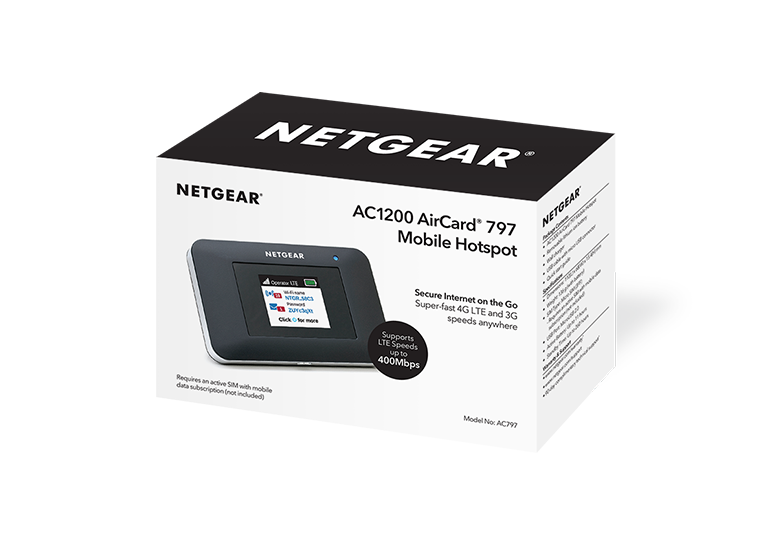 College Vernederen Beschikbaar NETGEAR 4G LTE mobiele hotspot - AC797 | NETGEAR