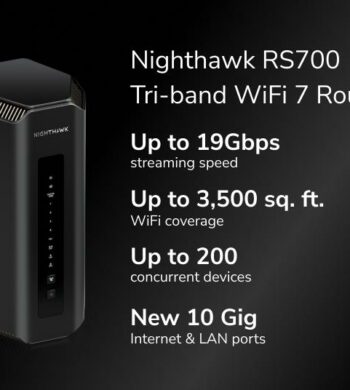 Introducing the Nighthawk RS700 Tri-band WiFi 7 Router