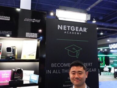 Ikan CEO James Tian talks about POE lighting, powered by NETGEAR AV partnership