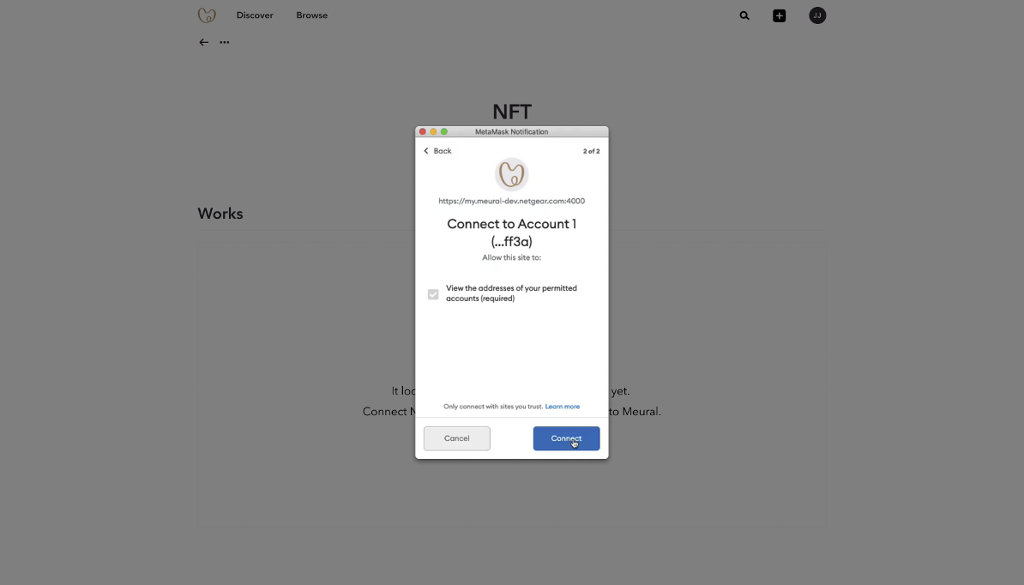 NFT-crypto-wallets-on-meural-connect-to-account-image