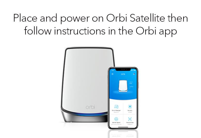Orbi Tri-Band WiFi 6 Add-on Satellite, 6Gbps