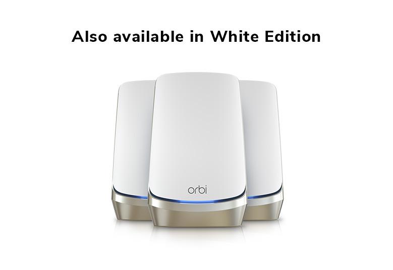 RBKE963B, Quad-Band WiFi 6E, Also available in White Edition