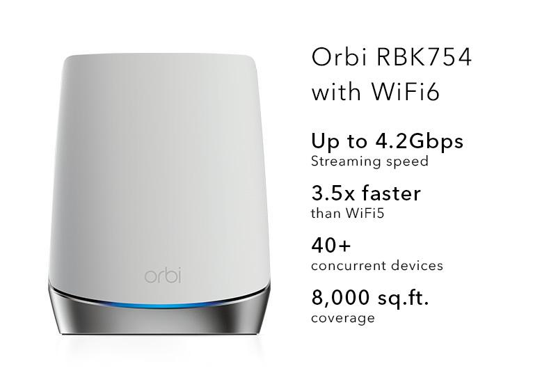 Orbi RBK754 WiFi 6