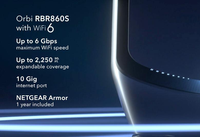 RBR860S Key Features